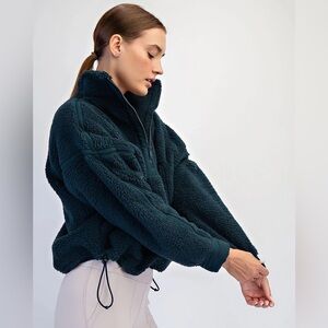 Fleece Quarter Zip Pullover